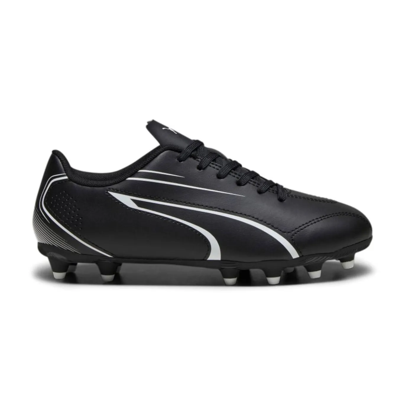 PUMA Vitoria Gras / Kunstgras Voetbalschoenen (MG) Kids Zwart Wit