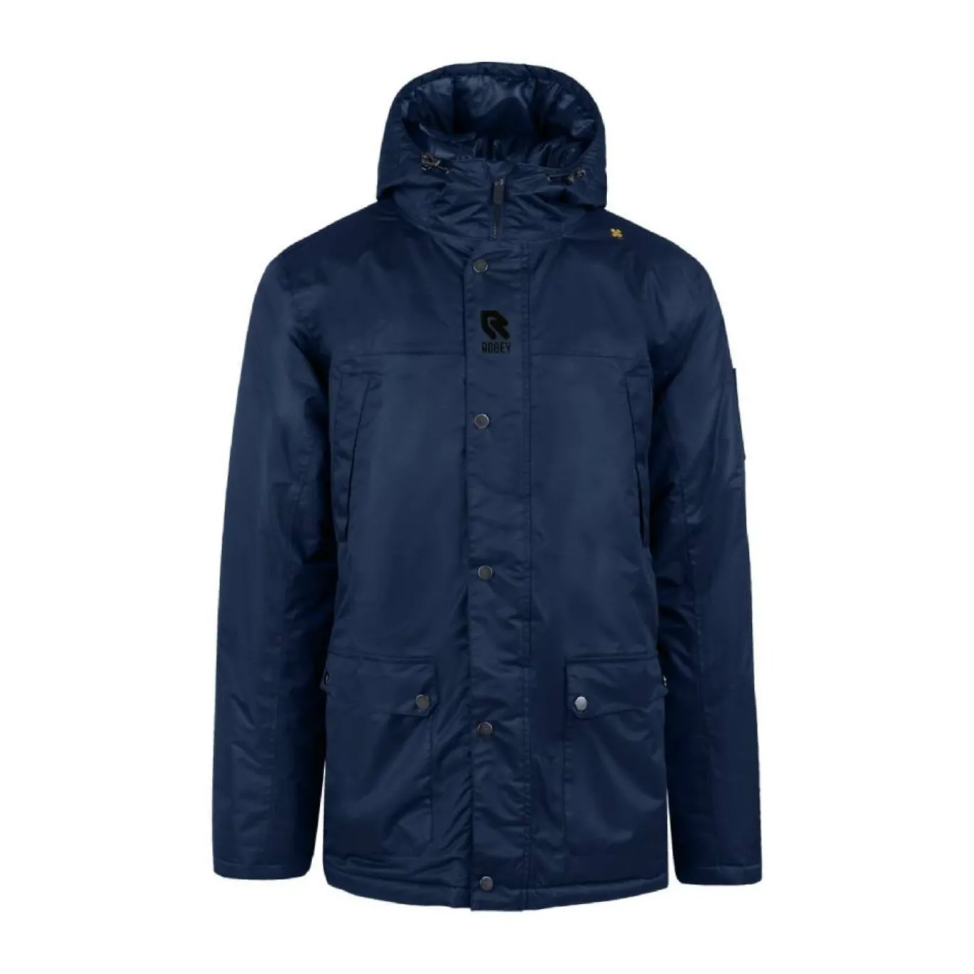 Robey Crossbar Parka Regenjas Kids Donkerblauw