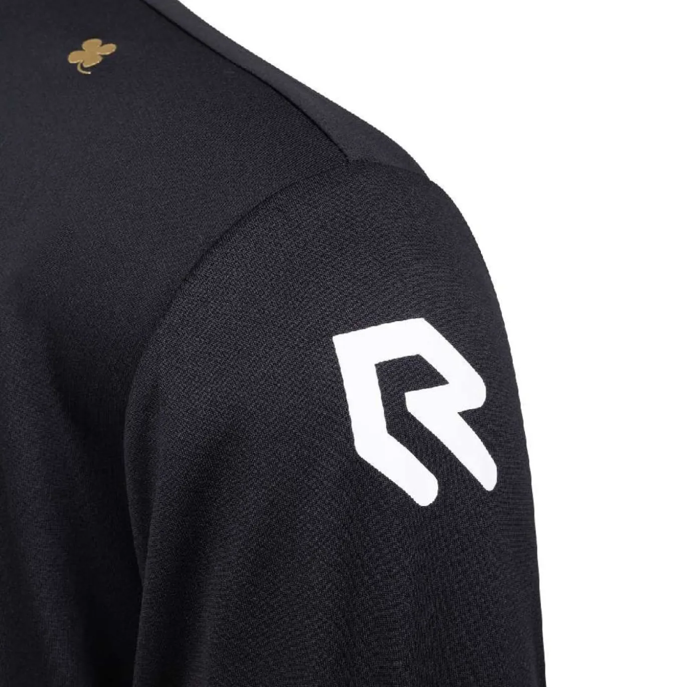 Robey Crossbar Trainingsshirt Lange Mouwen Zwart