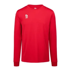 Robey Crossbar Trainingsshirt Lange Mouwen Kids Rood