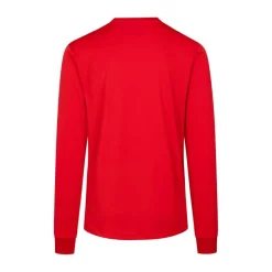 Robey Crossbar Trainingsshirt Lange Mouwen Kids Rood