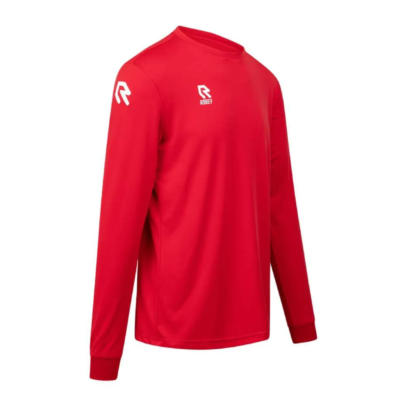 Robey Crossbar Trainingsshirt Lange Mouwen Kids Rood