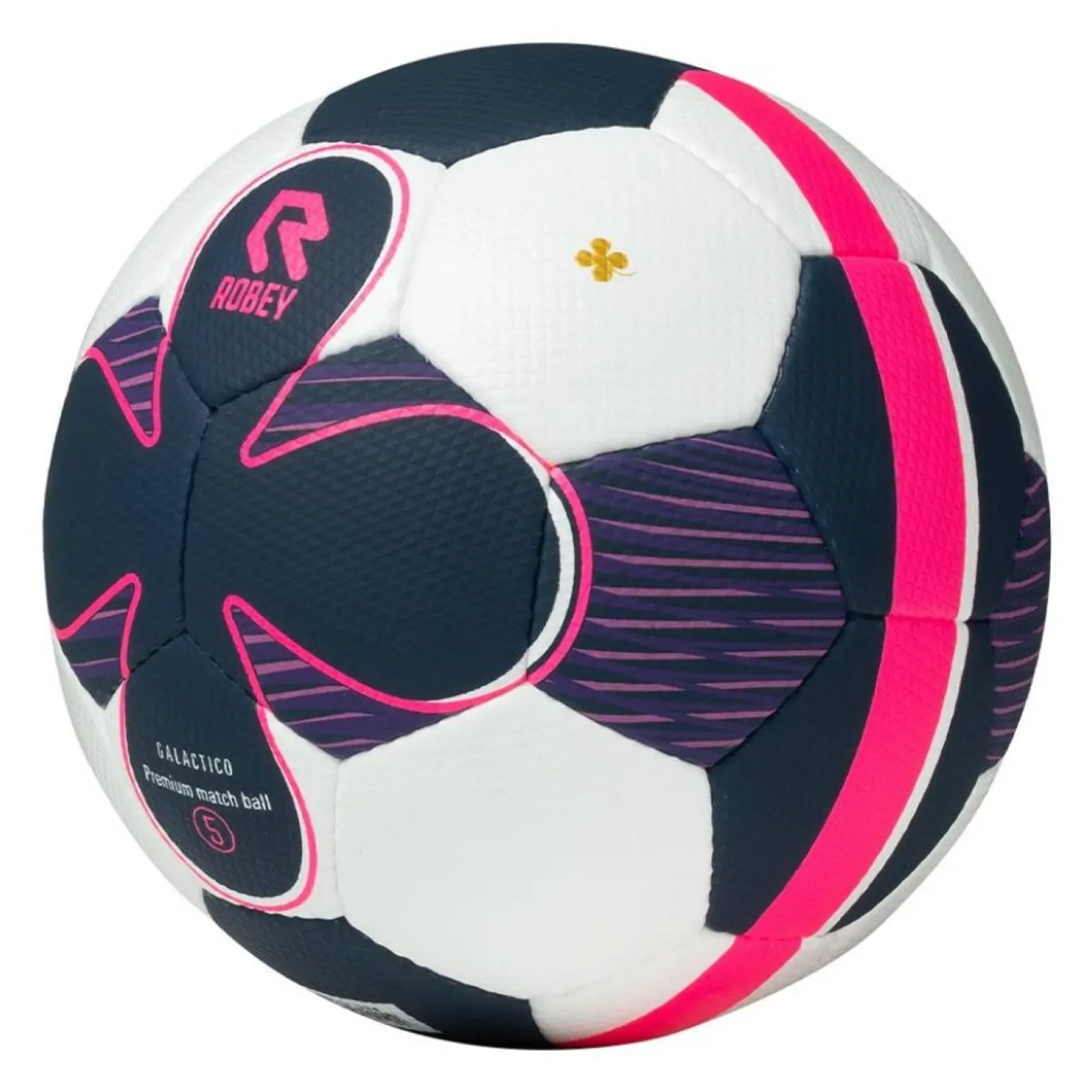 Robey Galactico Wedstrijdbal Wit Donkerblauw Felroze