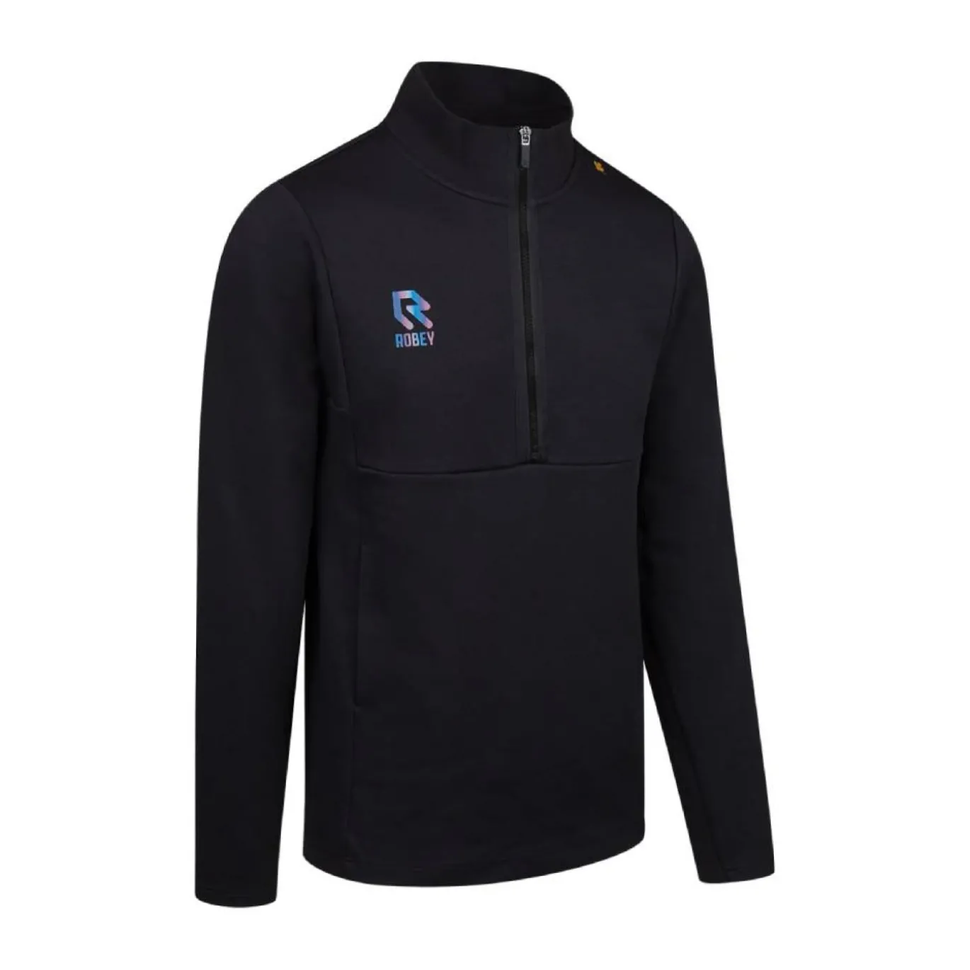 Robey Off Pitch Cotton Trainingstrui 1/4-Zip Zwart
