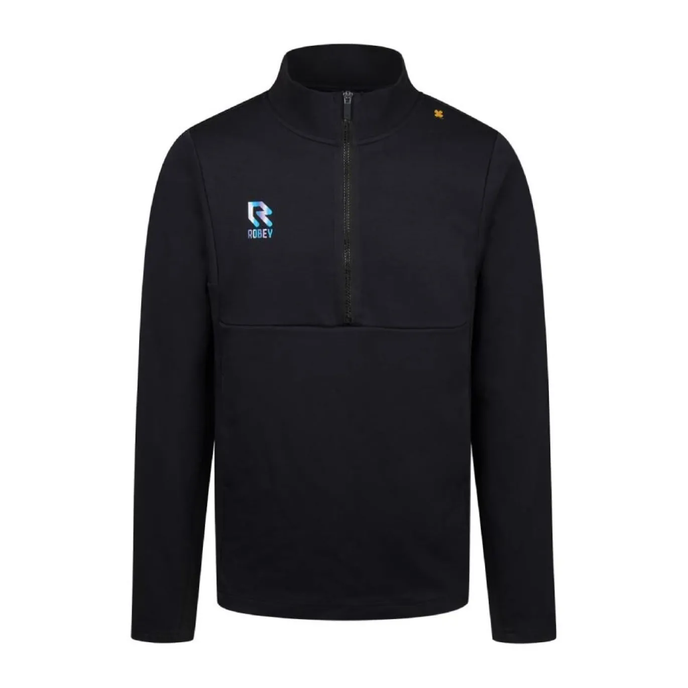 Robey Off Pitch Cotton Trainingstrui 1/4-Zip Zwart