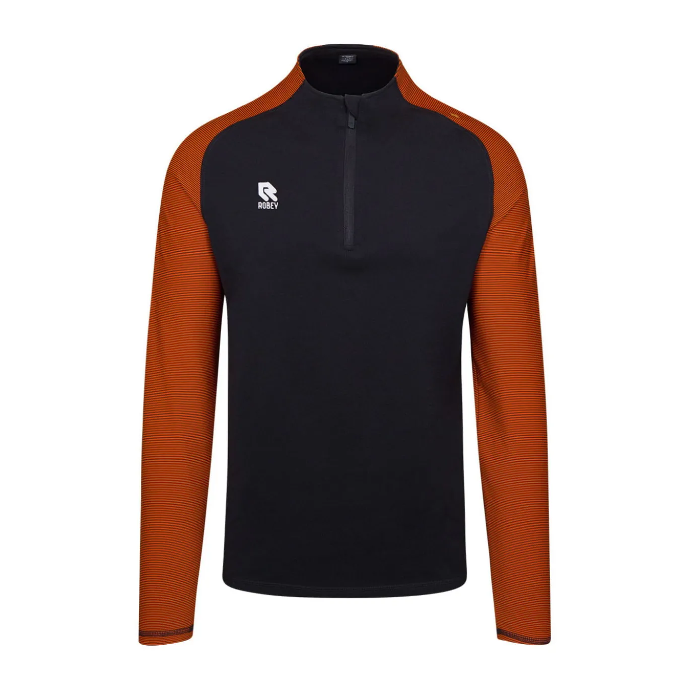 Robey Performance Half-Zip Trainingspak Kids Zwart Oranje