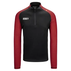 Robey Performance Trainingstrui 1/4-Zip Zwart Rood
