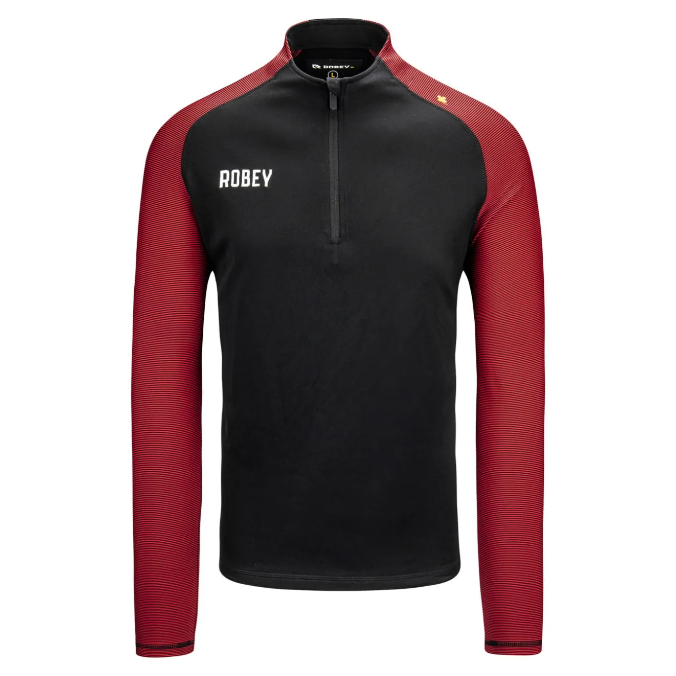 Robey Performance Trainingstrui 1/4-Zip Kids Zwart Rood