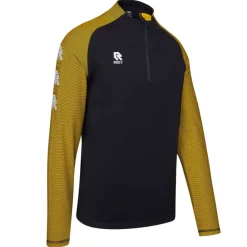 Robey Performance Trainingstrui 1/4-Zip Kids Zwart Geel