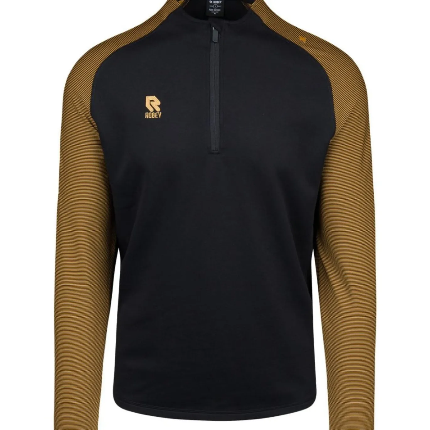 Robey Performance Trainingstrui 1/4-Zip Zwart Goud