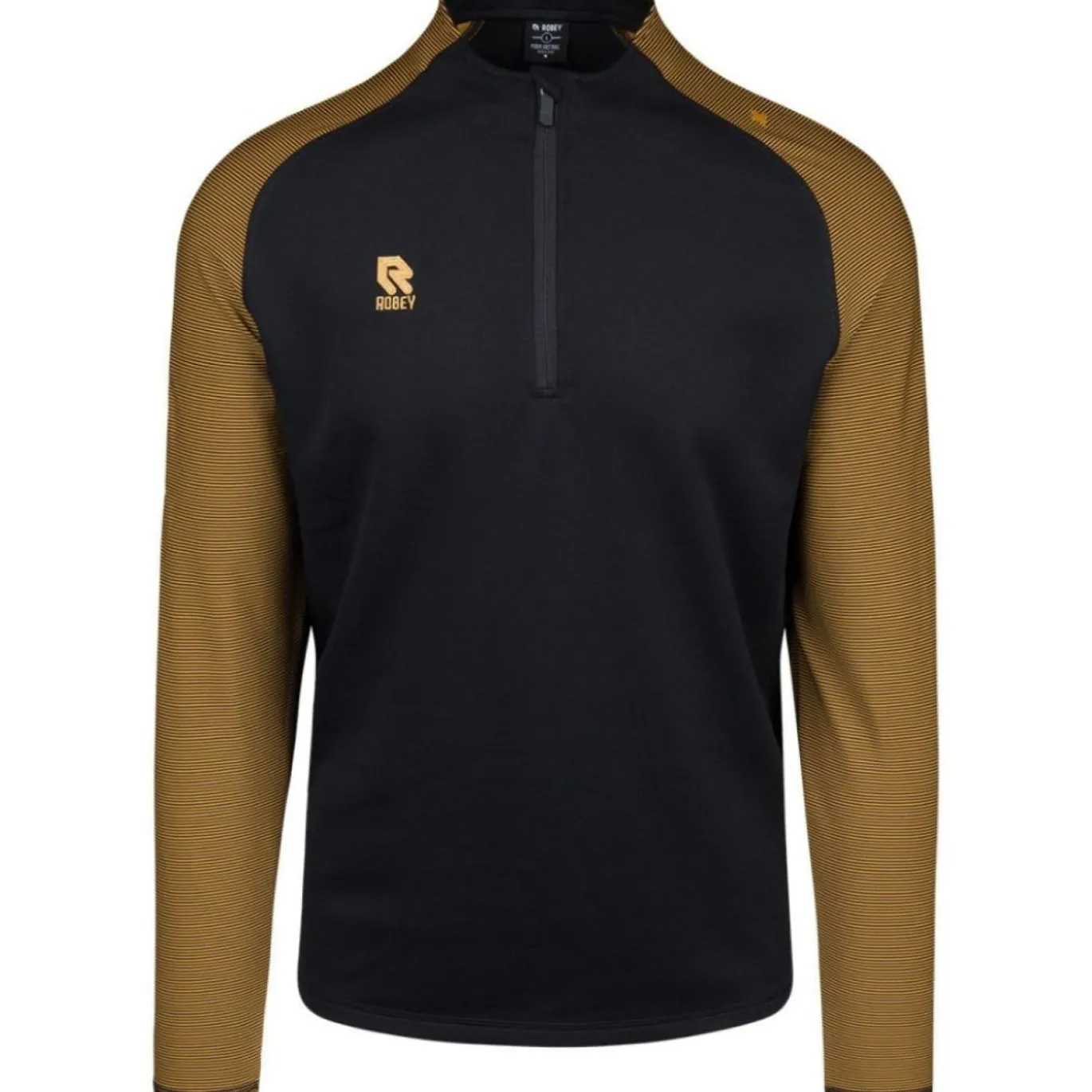 Robey Performance Trainingstrui 1/4-Zip Kids Zwart Goud