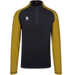 Robey Performance Trainingstrui 1/4-Zip Zwart Geel
