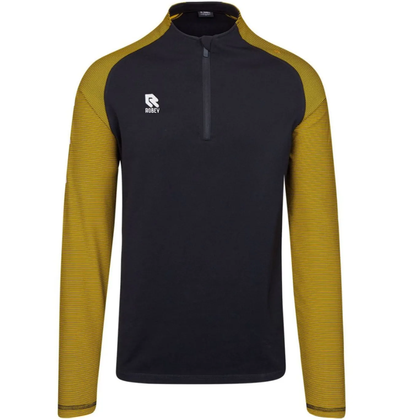 Robey Performance Trainingstrui 1/4-Zip Zwart Geel