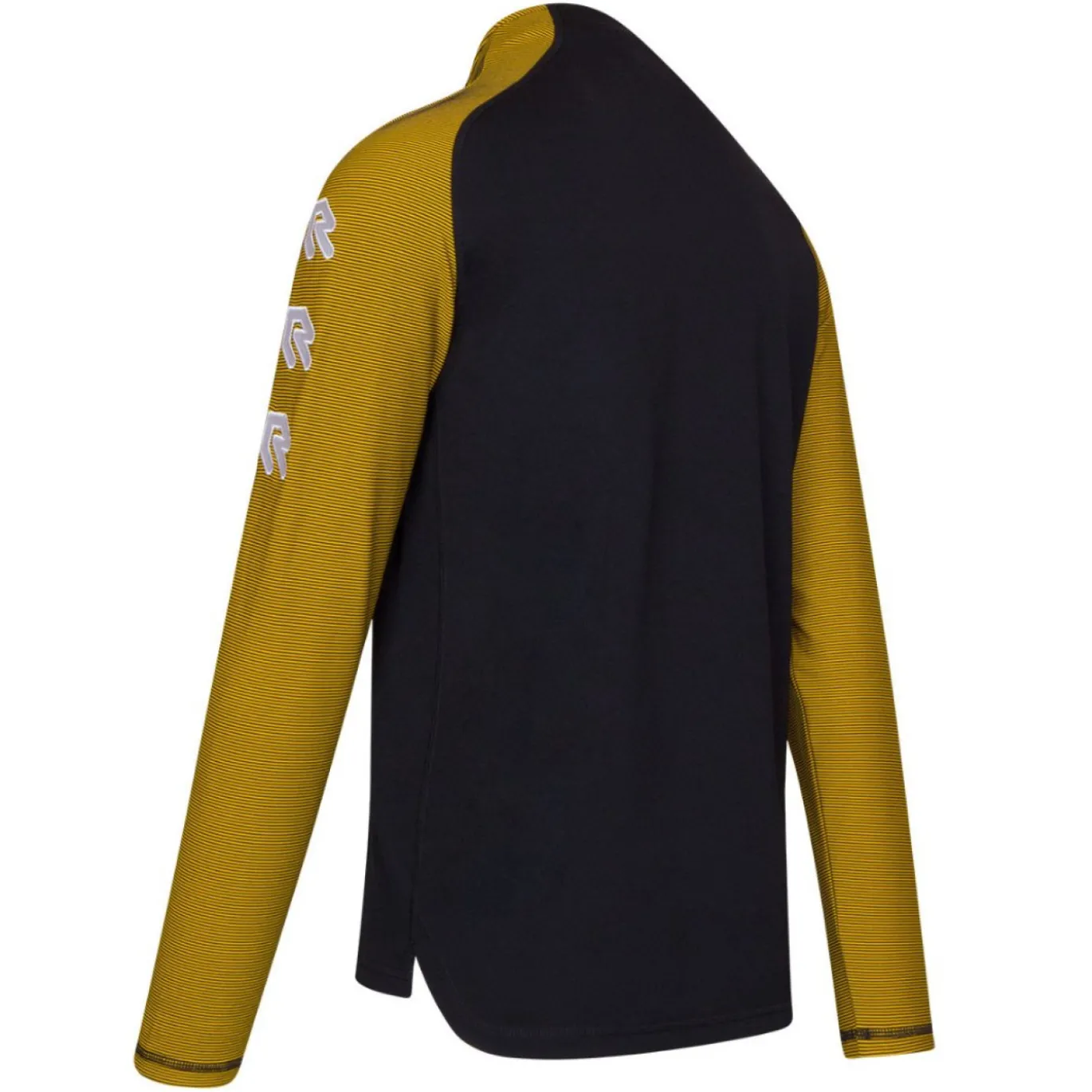 Robey Performance Trainingstrui 1/4-Zip Zwart Geel