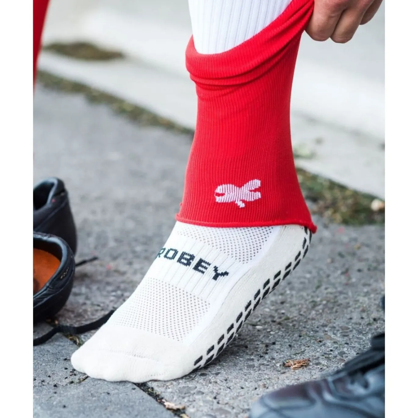 Robey Sport Gripsokken Wit
