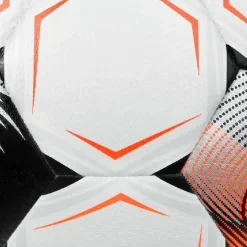 Select Club V26 Voetbal Maat 4 Wit Zwart Felrood Zilvergrijs