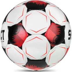 Select Flash Turf V26 Voetbal Maat 5 Wit Zwart Felrood
