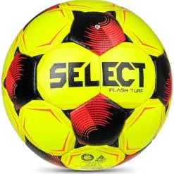 Select Flash Turf V26 Voetbal Maat 5 Geel Zwart Felrood