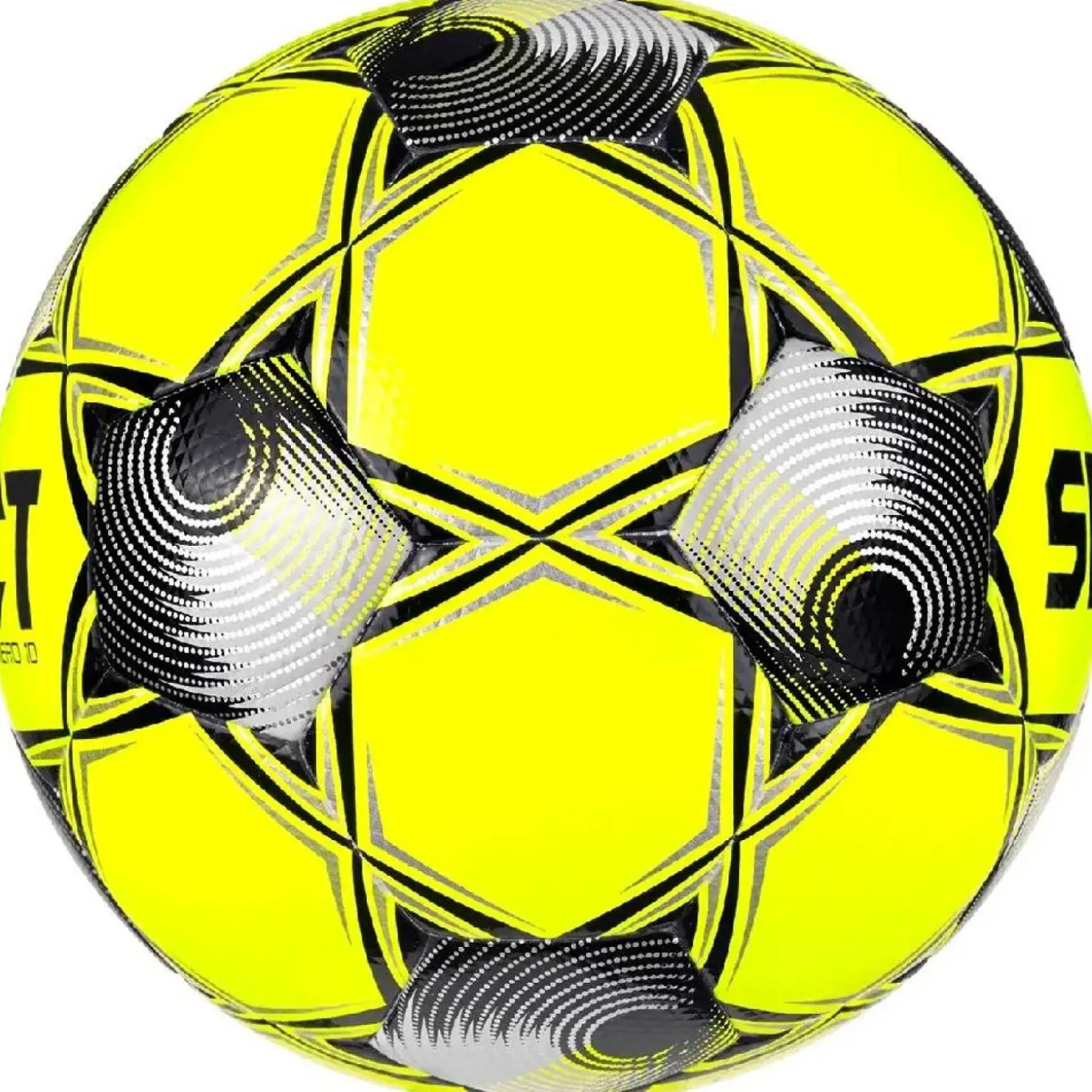 Select Numero 10 V26 Voetbal Maat 5 Geel Zwart Wit