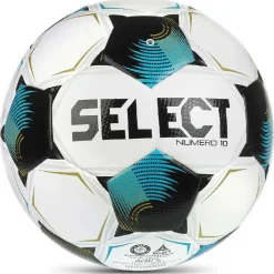 Select Numero 10 V26 Voetbal Maat 5 Wit Zwart Felblauw Goud
