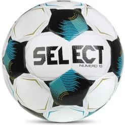 Select Numero 10 V26 Voetbal Maat 5 Wit Zwart Felblauw Goud