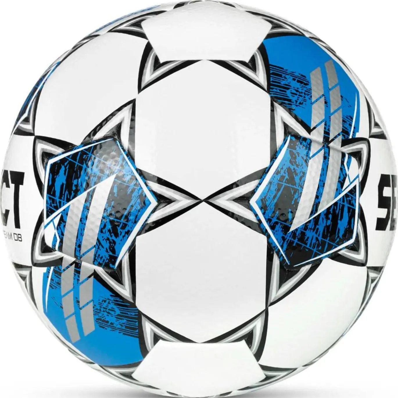 Select Team DB Voetbal Wit Blauw Zwart