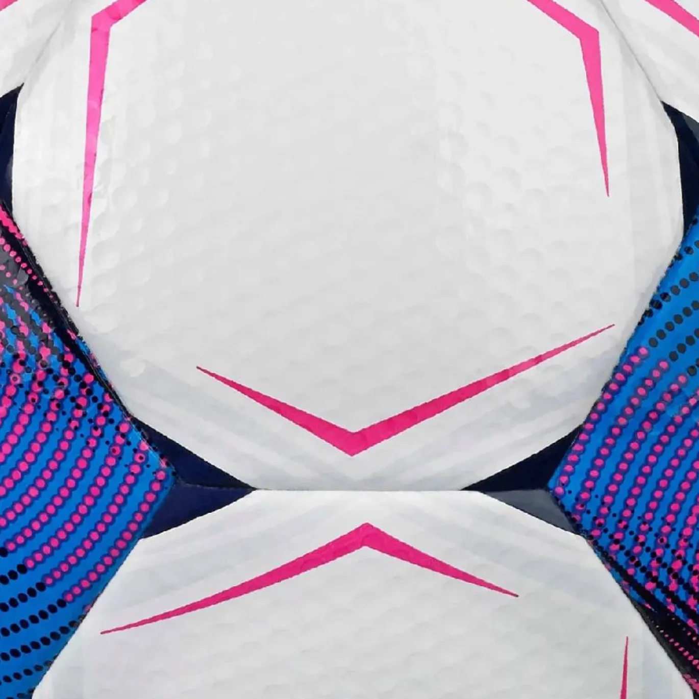 Select Team V26 Voetbal Maat 4 Wit Blauw Felroze