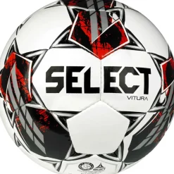 Select Vitura v23 Voetbal Wit Zwart Rood