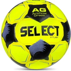 Select X-Turf V26 Voetbal Maat 5 Felgeel Zwart Lichtpaars