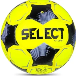 Select X-Turf V26 Voetbal Maat 5 Felgeel Zwart Lichtpaars
