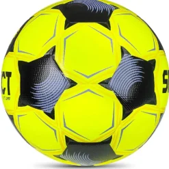 Select X-Turf V26 Voetbal Maat 5 Felgeel Zwart Lichtpaars