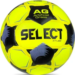 Select X-Turf V26 Voetbal Maat 4 Geel Zwart Lichtpaars
