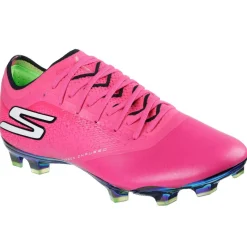 Skechers Razor 1.5 Elite Gras Voetbalschoenen (FG) Roze Zwart