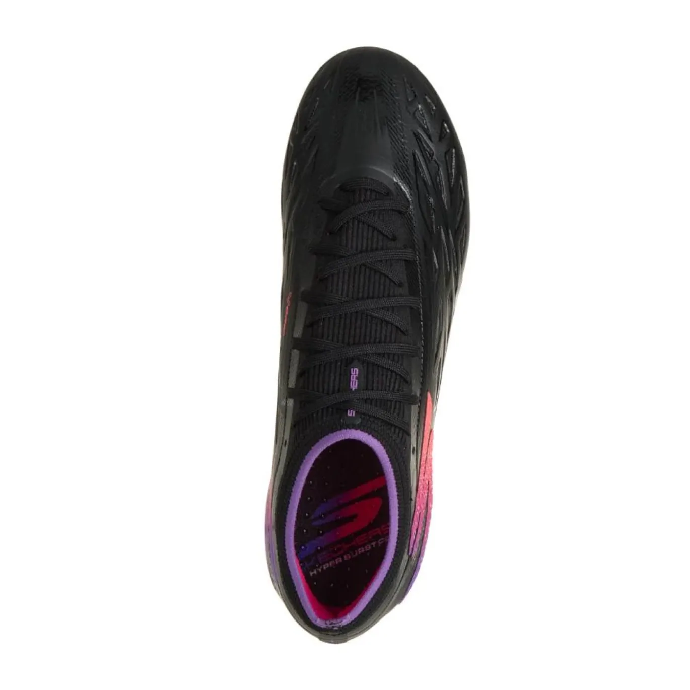 Skechers Razor 2 Elite Gras Voetbalschoenen (FG) Zwart Paars Neon