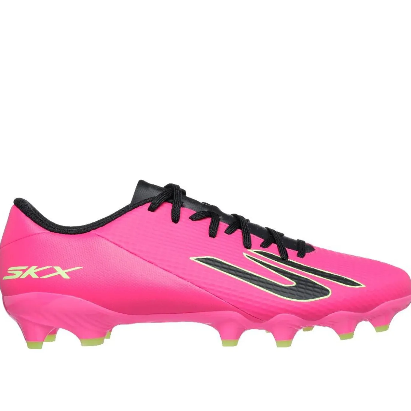 Skechers SKX_2 Academy Gras Voetbalschoenen (FG) Roze Zwart