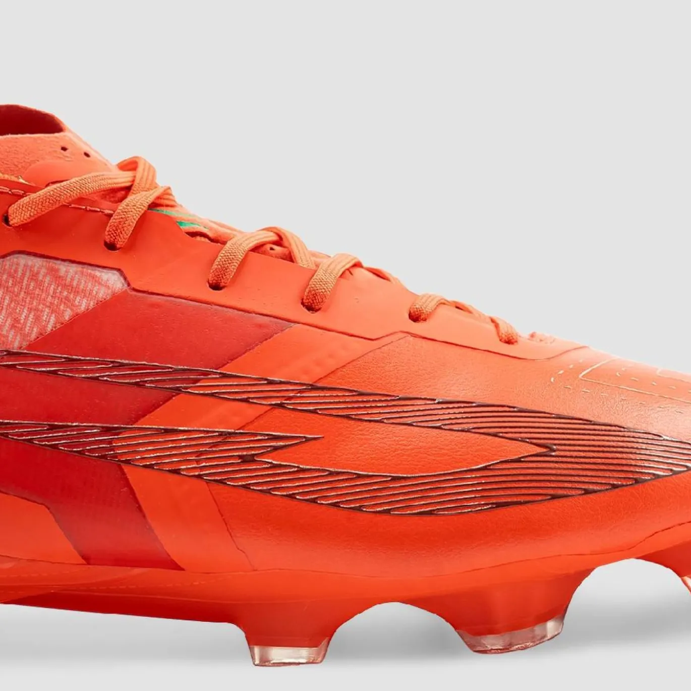 Sokito Scudetta Atlas Gras Voetbalschoenen (FG) Rood Zwart Geel Groen