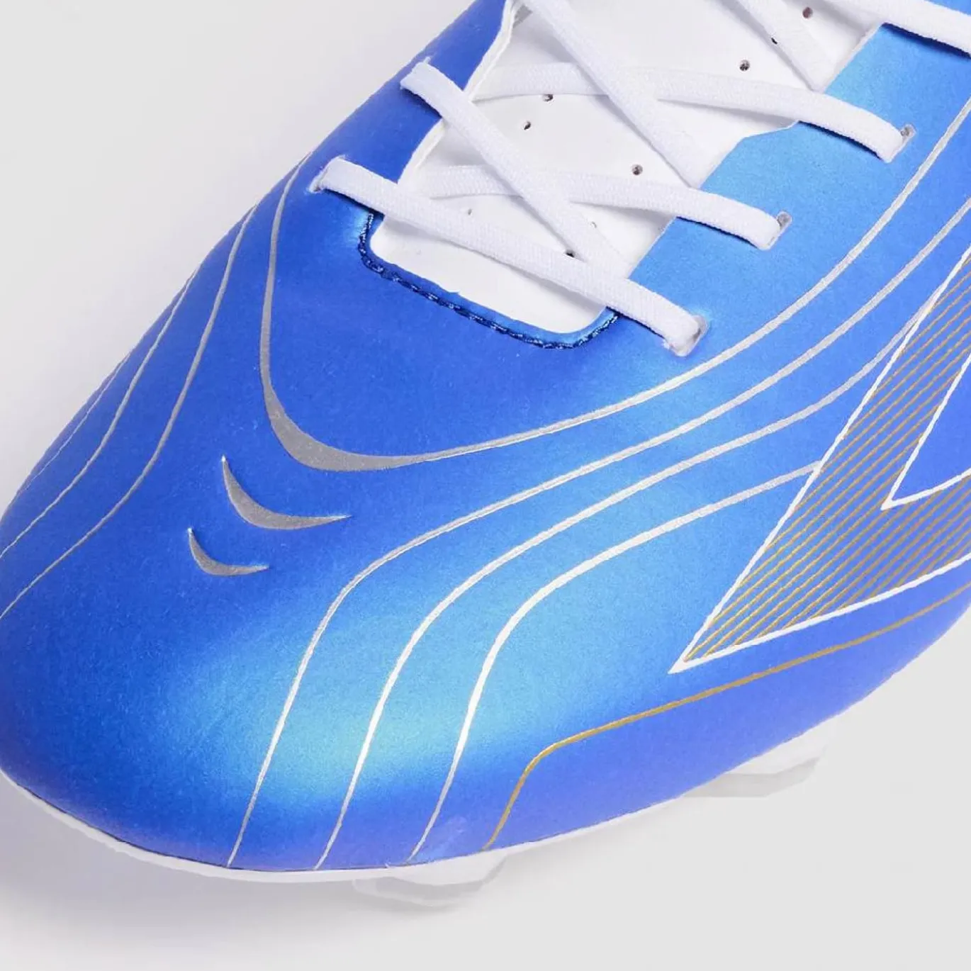 Sokito Scudetta Biotouch Gras Voetbalschoenen (FG) Blauw Wit Rood