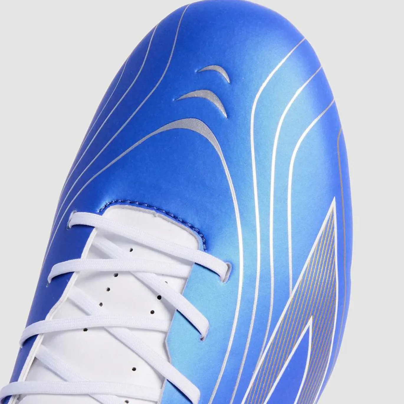 Sokito Scudetta Biotouch Gras Voetbalschoenen (FG) Blauw Wit Rood