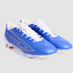 Sokito Scudetta Biotouch Gras Voetbalschoenen (FG) Blauw Wit Rood