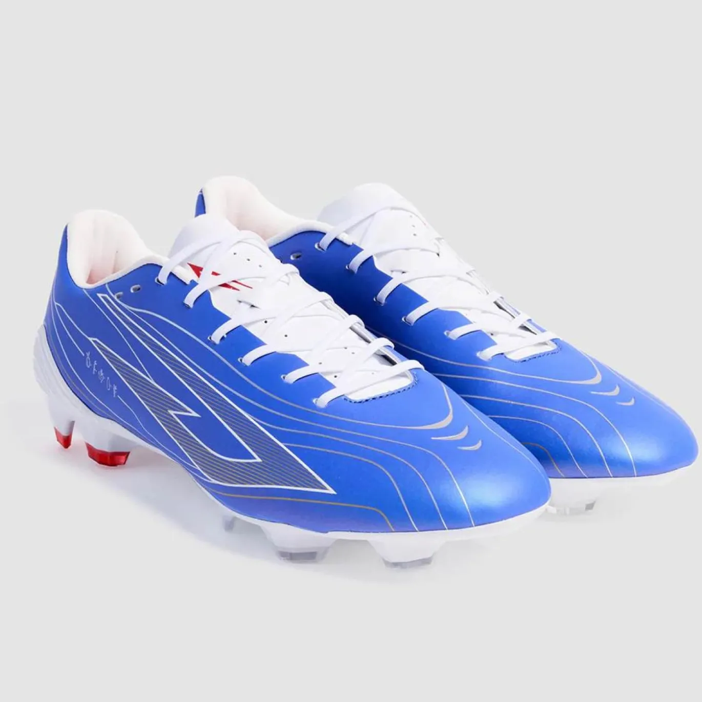 Sokito Scudetta Biotouch Gras Voetbalschoenen (FG) Blauw Wit Rood