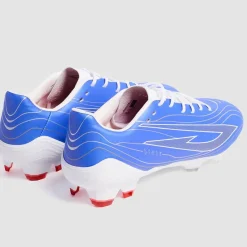 Sokito Scudetta Biotouch Gras Voetbalschoenen (FG) Blauw Wit Rood