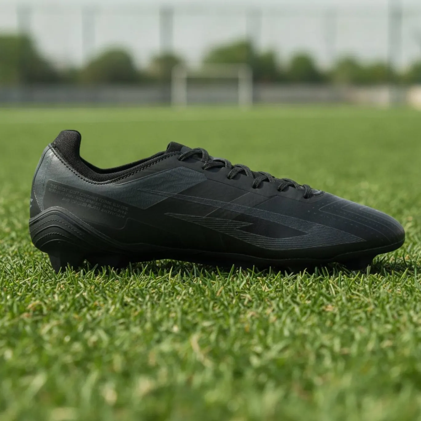 Sokito Scudetta Gras Voetbalschoenen (FG) Zwart