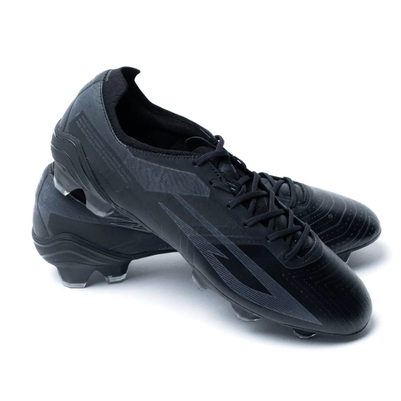 Sokito Scudetta Gras Voetbalschoenen (FG) Zwart
