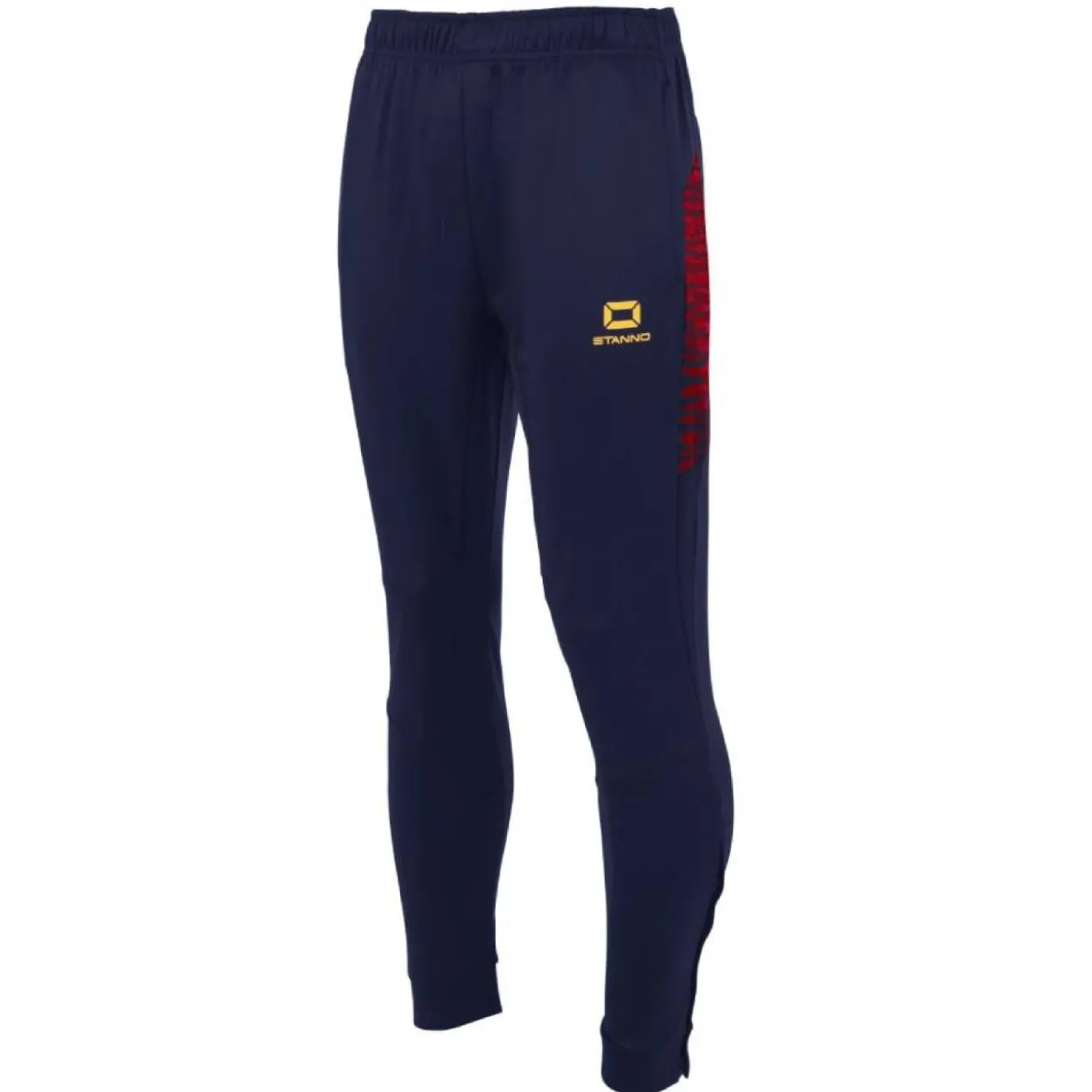 Stanno Bolt Trainingsbroek Kids Donkerblauw Rood