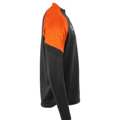 Stanno Bolt Trainingstrui 1/4-Zip Zwart Oranje