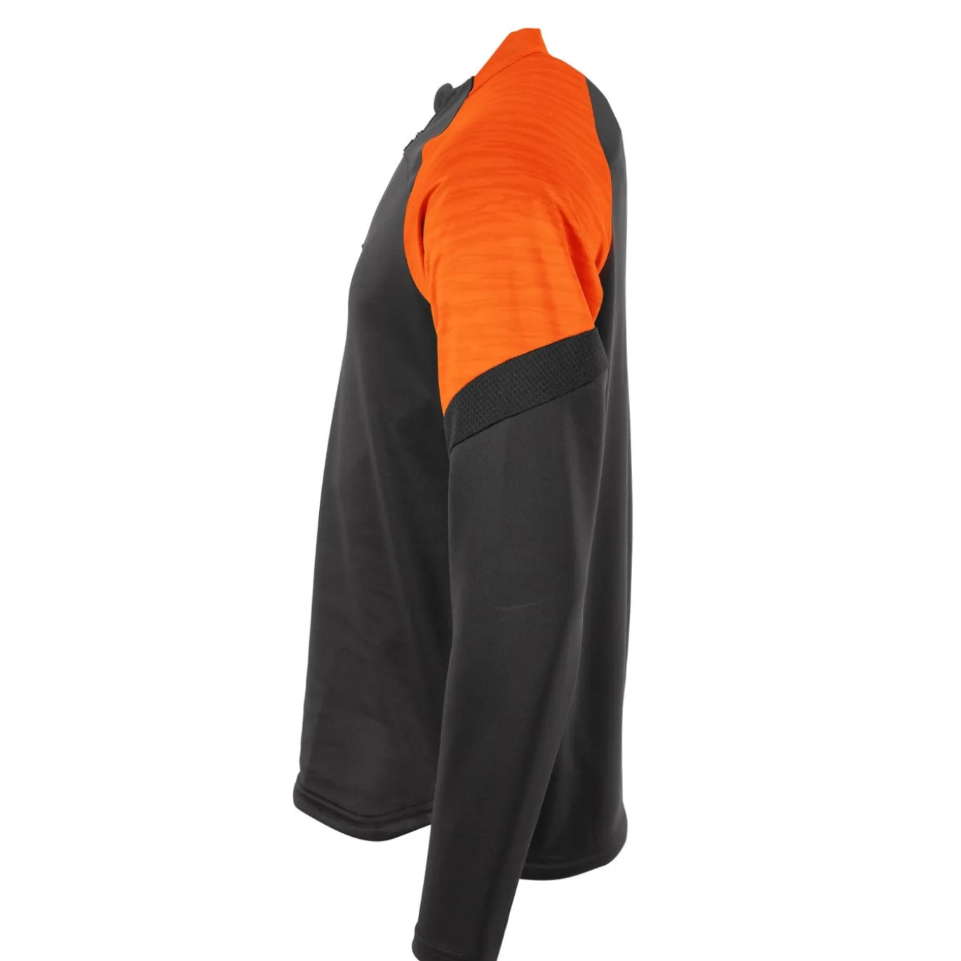 Stanno Bolt Trainingstrui 1/4-Zip Zwart Oranje