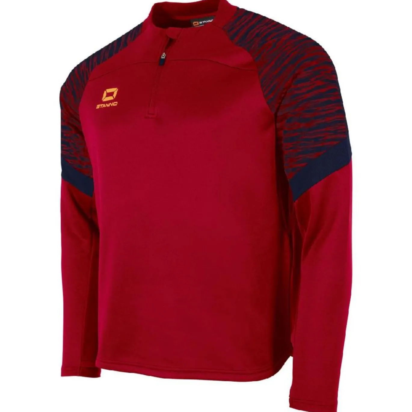 Stanno Bolt Trainingstrui 1/4-Zip Kids Rood Blauw