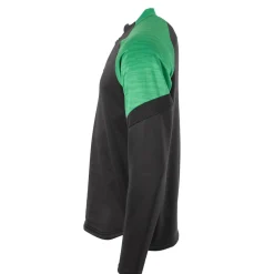 Stanno Bolt Trainingstrui 1/4-Zip Kids Zwart Groen