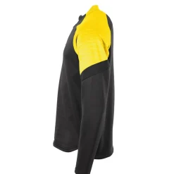 Stanno Bolt Trainingstrui 1/4-Zip Kids Zwart Geel