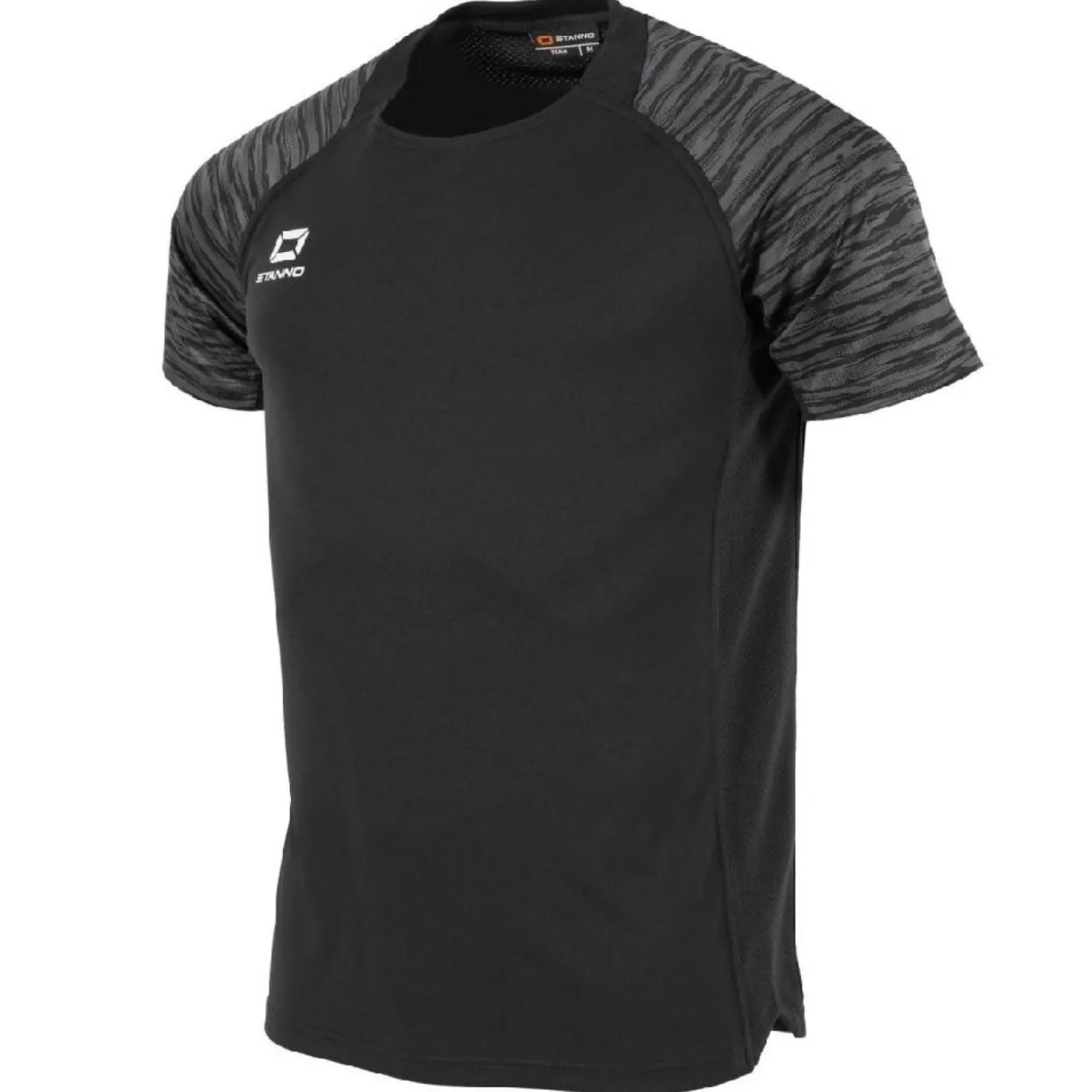 Stanno Bolt Voetbalshirt Kids Zwart